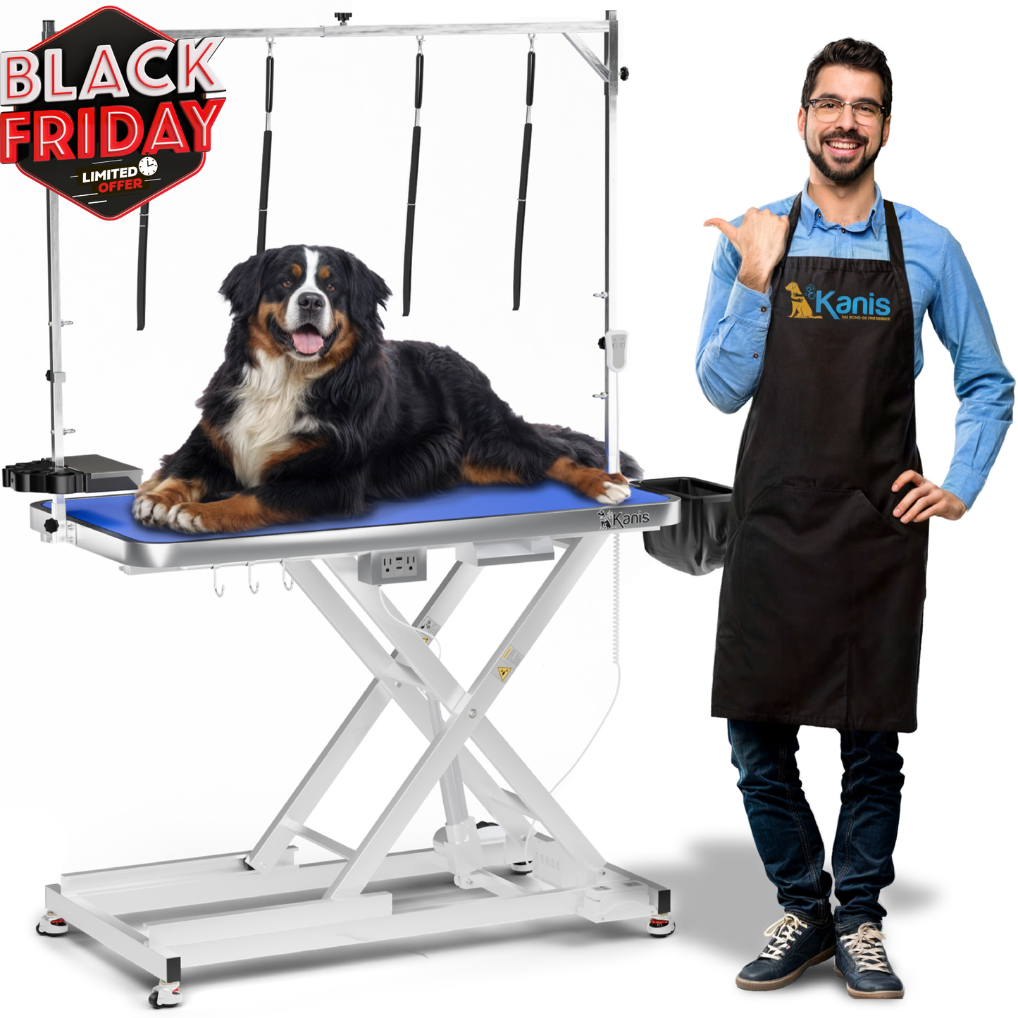 KANIS - Professional Electric Dog Grooming Table