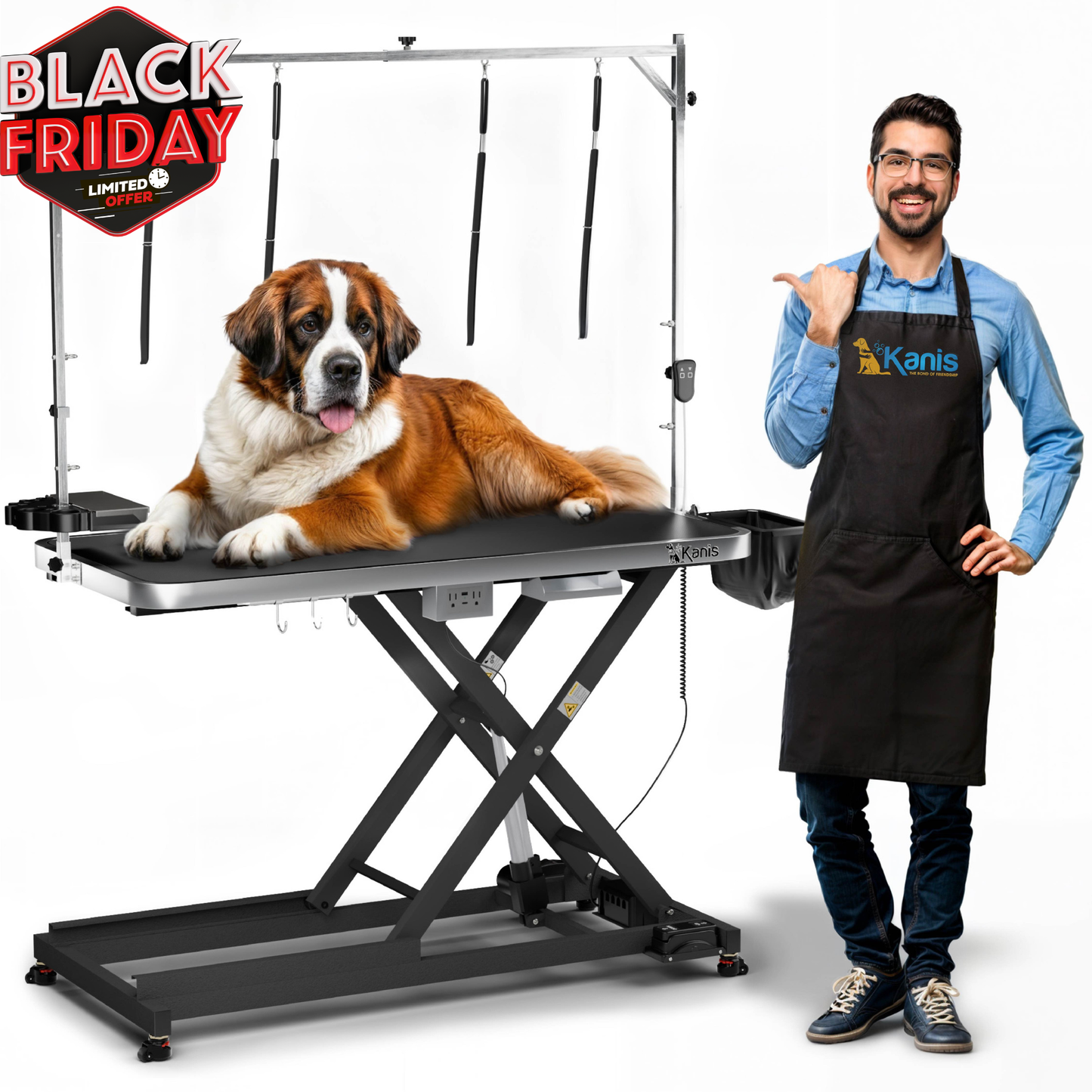 KANIS - Professional Electric Dog Grooming Table