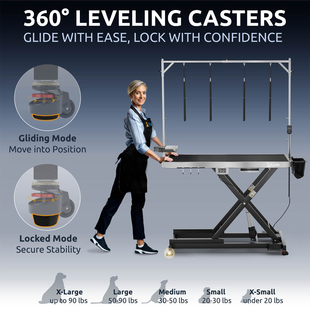 KANIS - Professional Electric Dog Grooming Table