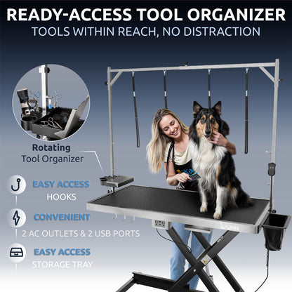 KANIS - Professional Electric Dog Grooming Table
