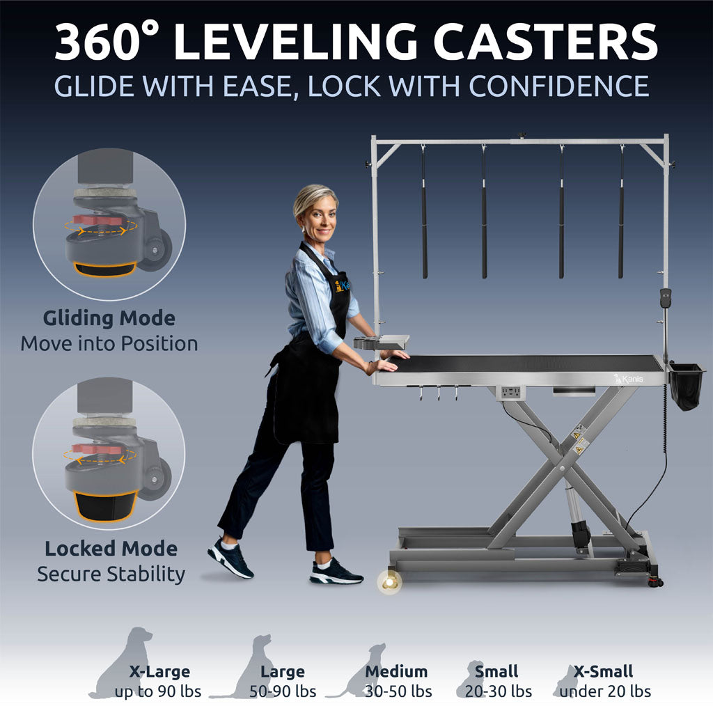 KANIS - Professional Electric Dog Grooming Table