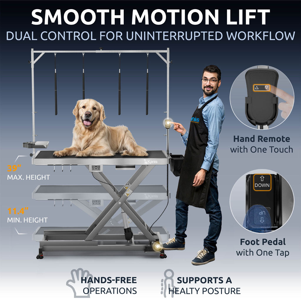 KANIS - Professional Electric Dog Grooming Table