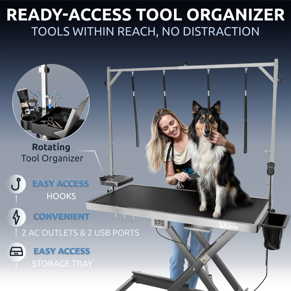 KANIS - Professional Electric Dog Grooming Table
