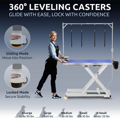 KANIS - Professional Electric Dog Grooming Table