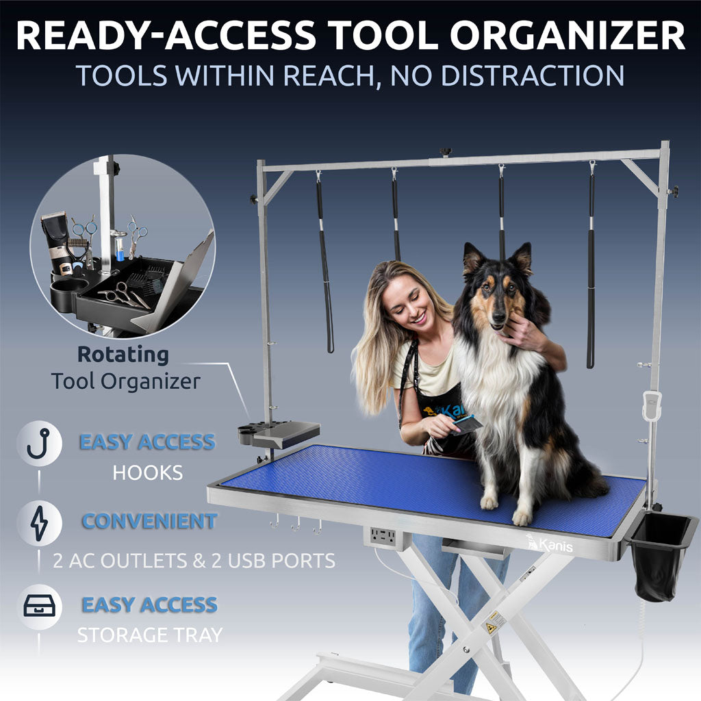 KANIS - Professional Electric Dog Grooming Table