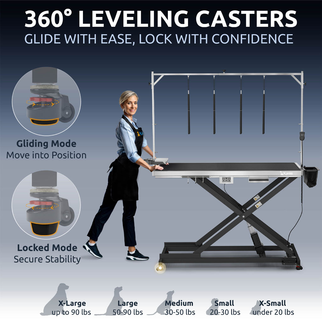 KANIS - Professional Electric Dog Grooming Table