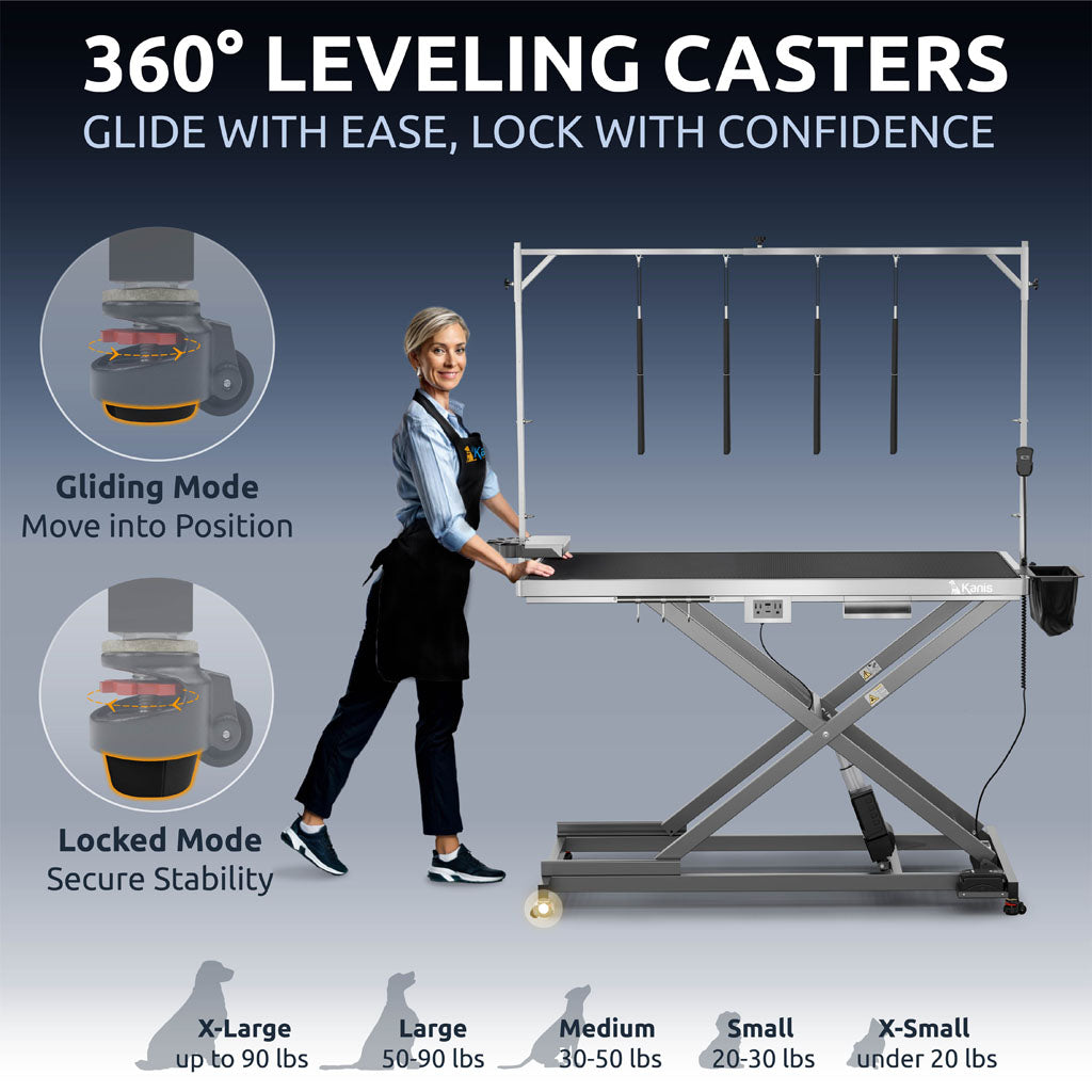 KANIS - Professional Electric Dog Grooming Table