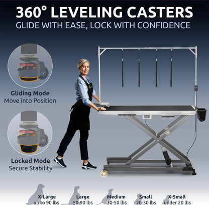 KANIS - Professional Electric Dog Grooming Table