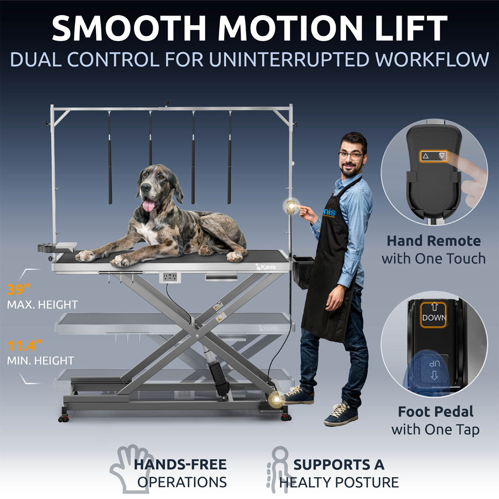 KANIS - Professional Electric Dog Grooming Table