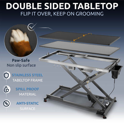 KANIS - Professional Electric Dog Grooming Table