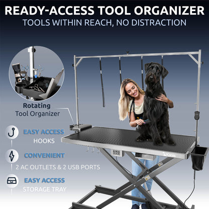 KANIS - Professional Electric Dog Grooming Table