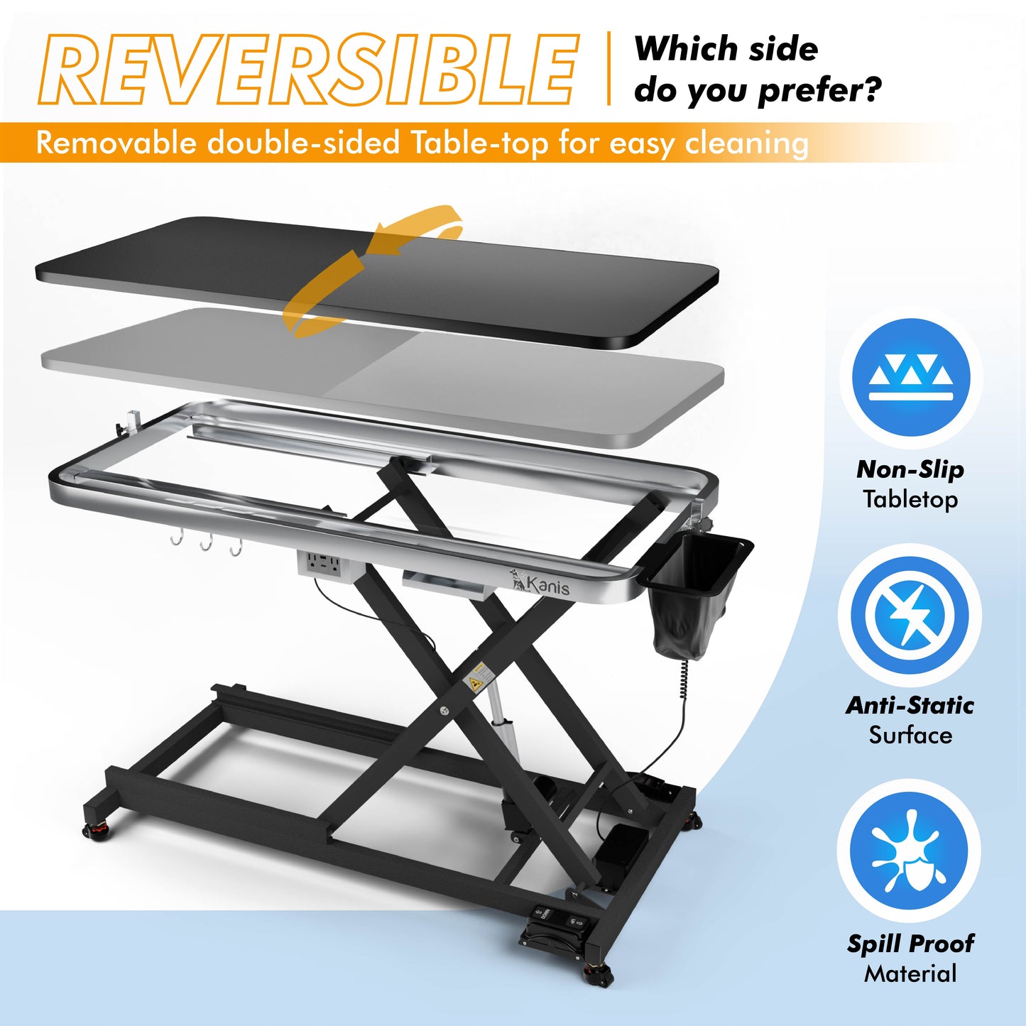 KANIS - Professional Electric Dog Grooming Table