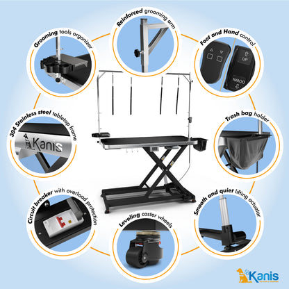 KANIS - Professional Electric Dog Grooming Table