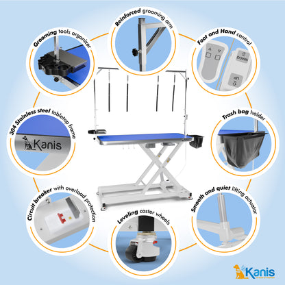 KANIS - Professional Electric Dog Grooming Table
