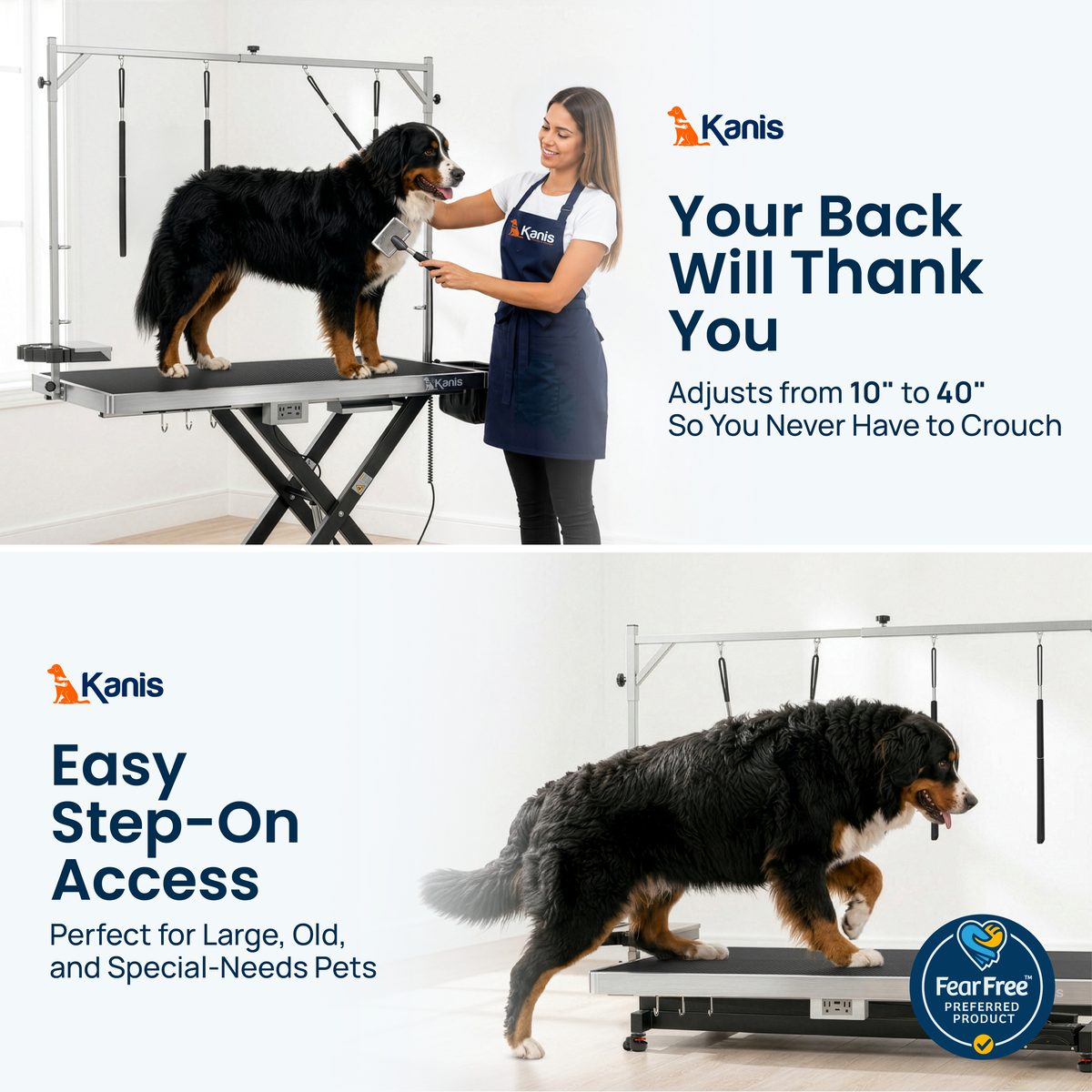KANIS - Professional Electric Dog Grooming Table