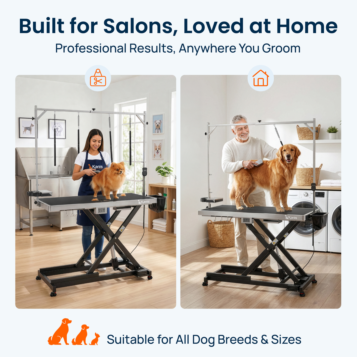 KANIS - Professional Electric Dog Grooming Table