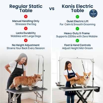 KANIS - Professional Electric Dog Grooming Table