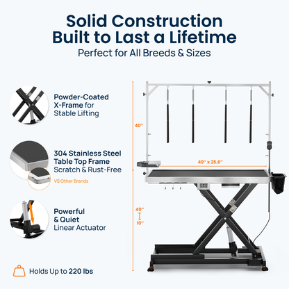 KANIS - Professional Electric Dog Grooming Table