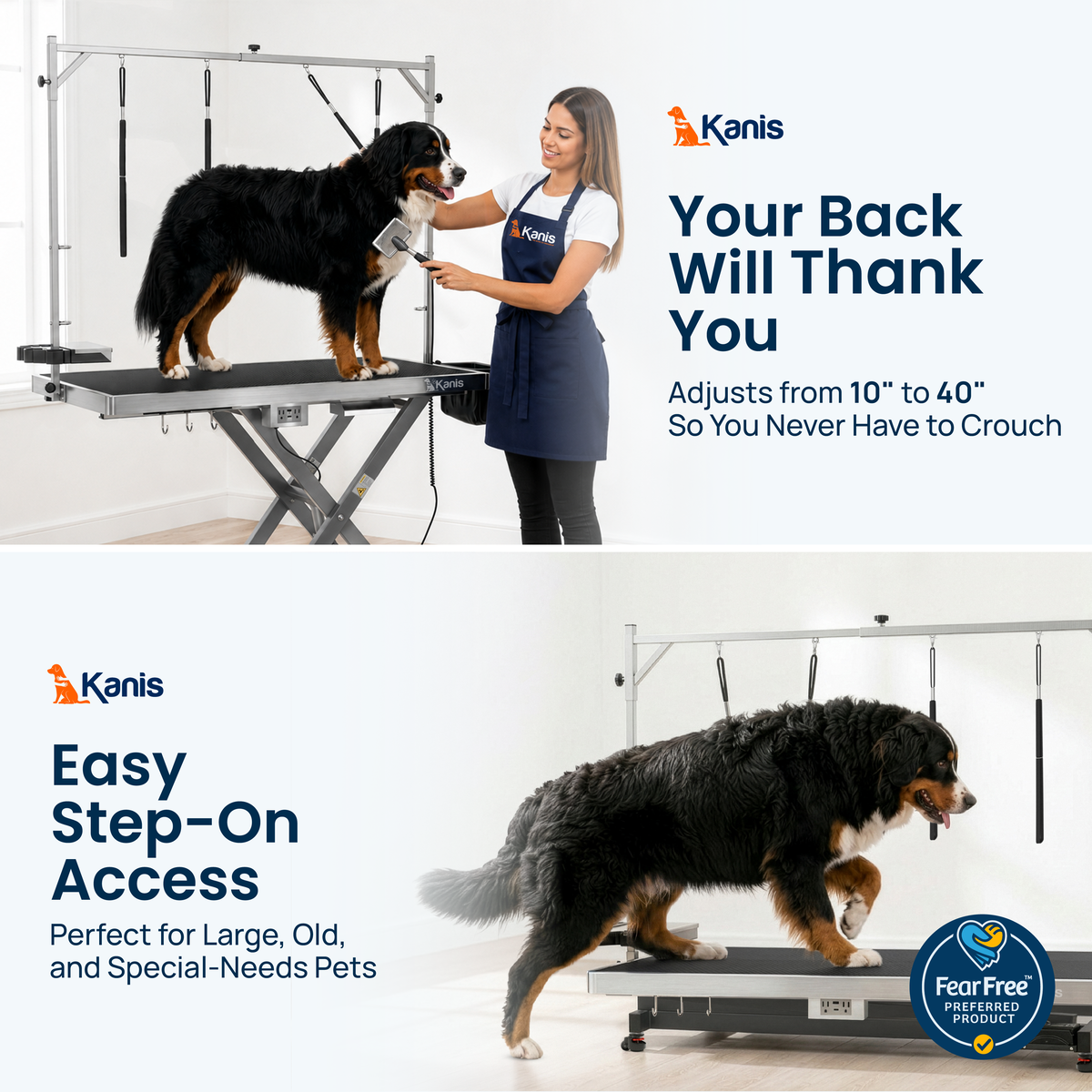 KANIS - Professional Electric Dog Grooming Table