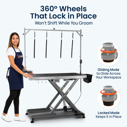 KANIS - Professional Electric Dog Grooming Table