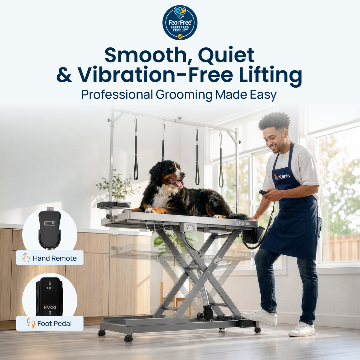 KANIS - Professional Electric Dog Grooming Table