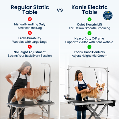 KANIS - Professional Electric Dog Grooming Table