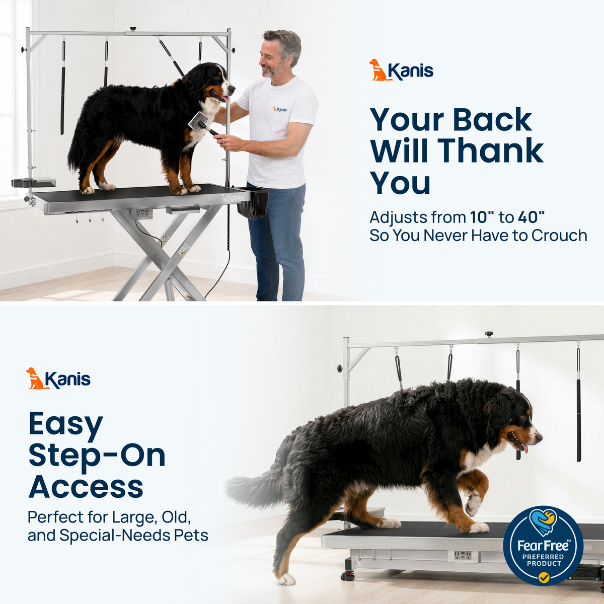 KANIS - Professional Electric Dog Grooming Table