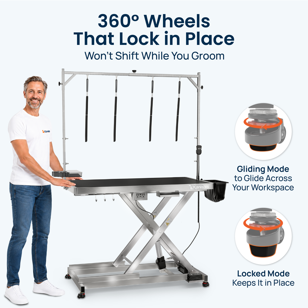 KANIS - Professional Electric Dog Grooming Table