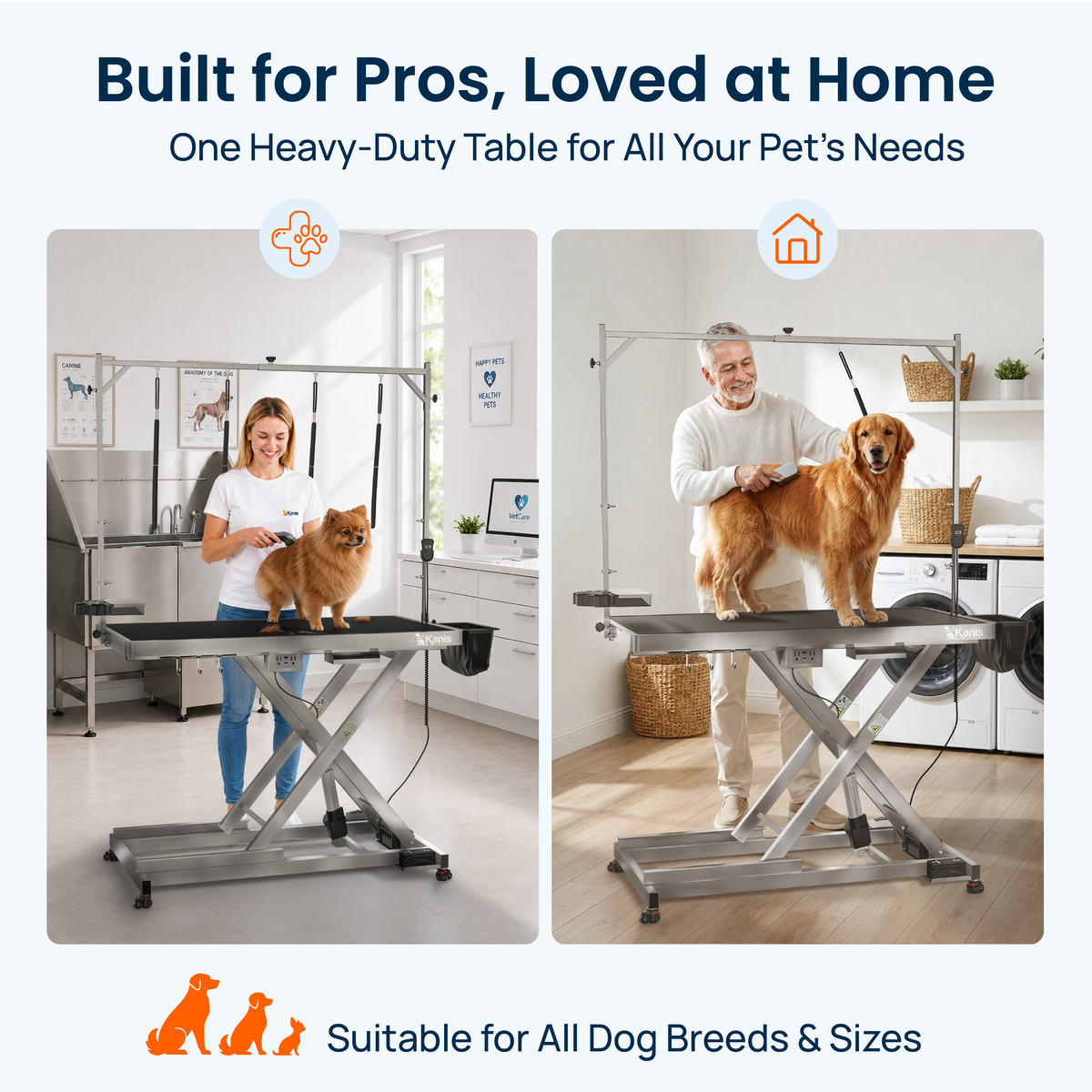 KANIS - Professional Electric Dog Grooming Table