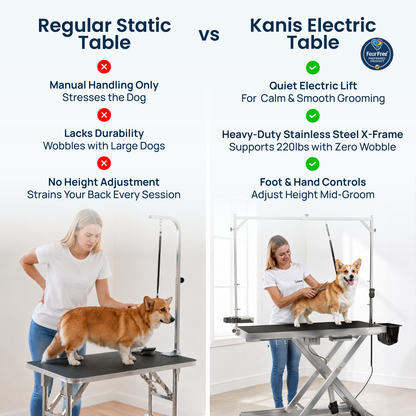 KANIS - Professional Electric Dog Grooming Table