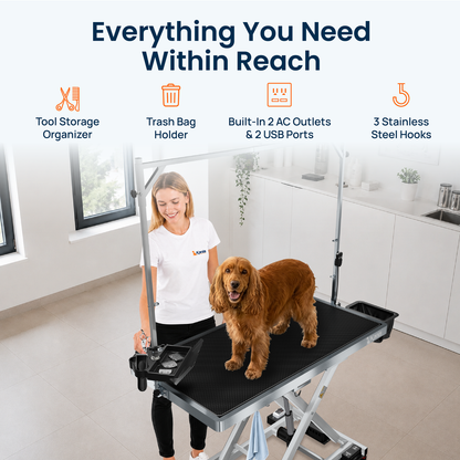 KANIS - Professional Electric Dog Grooming Table