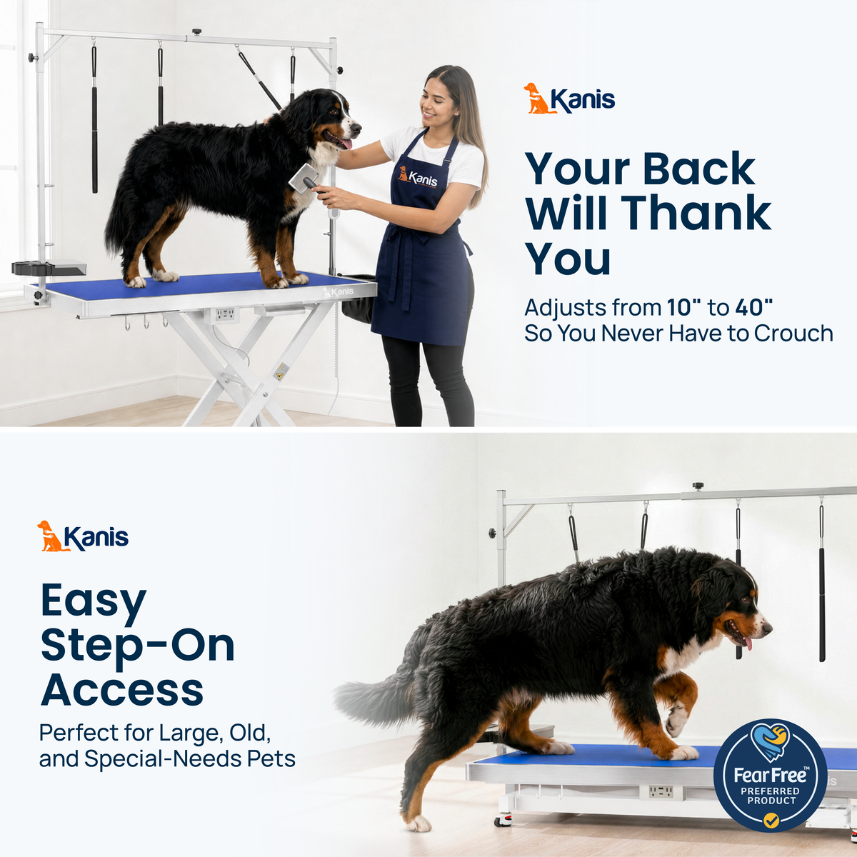 KANIS - Professional Electric Dog Grooming Table