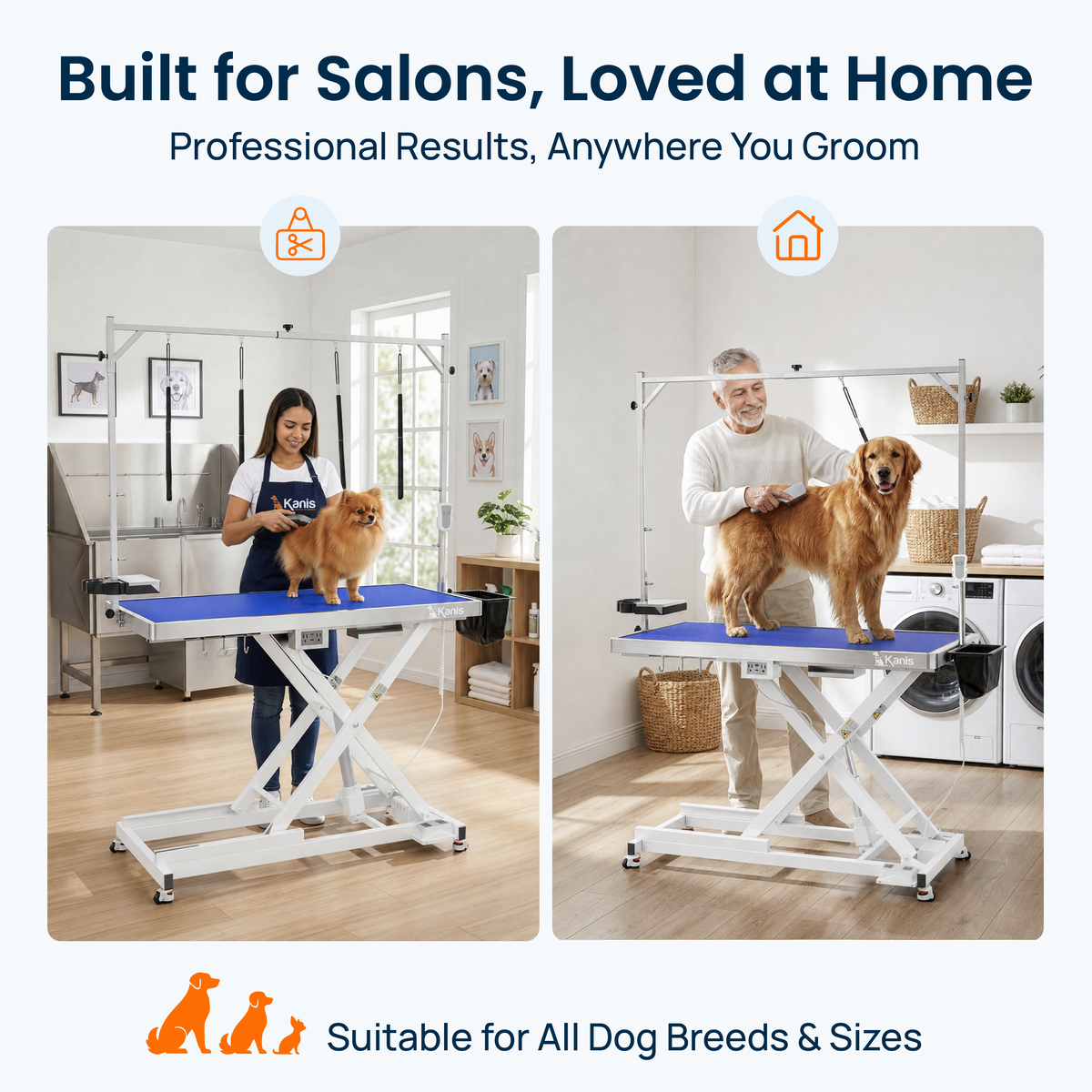KANIS - Professional Electric Dog Grooming Table