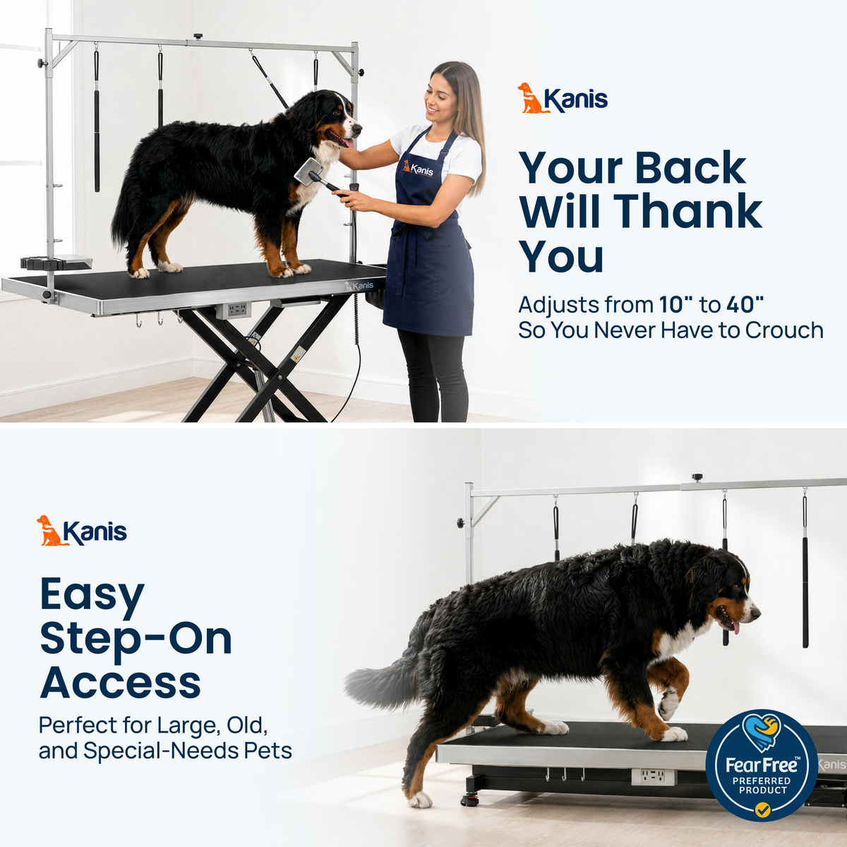 KANIS - Professional Electric Dog Grooming Table