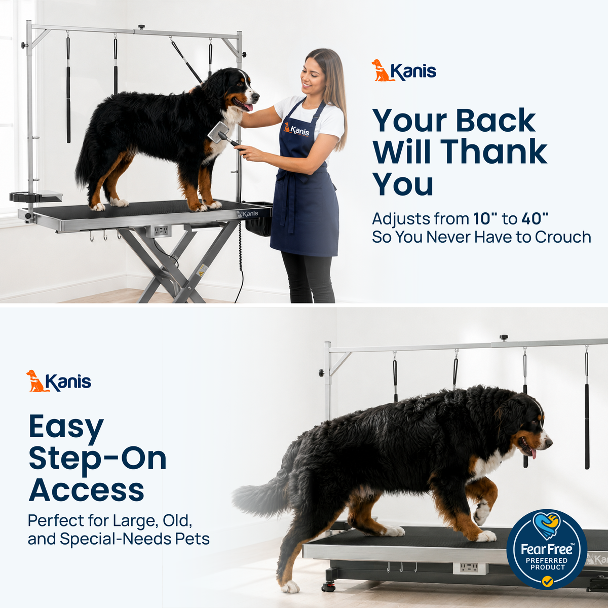 KANIS - Professional Electric Dog Grooming Table