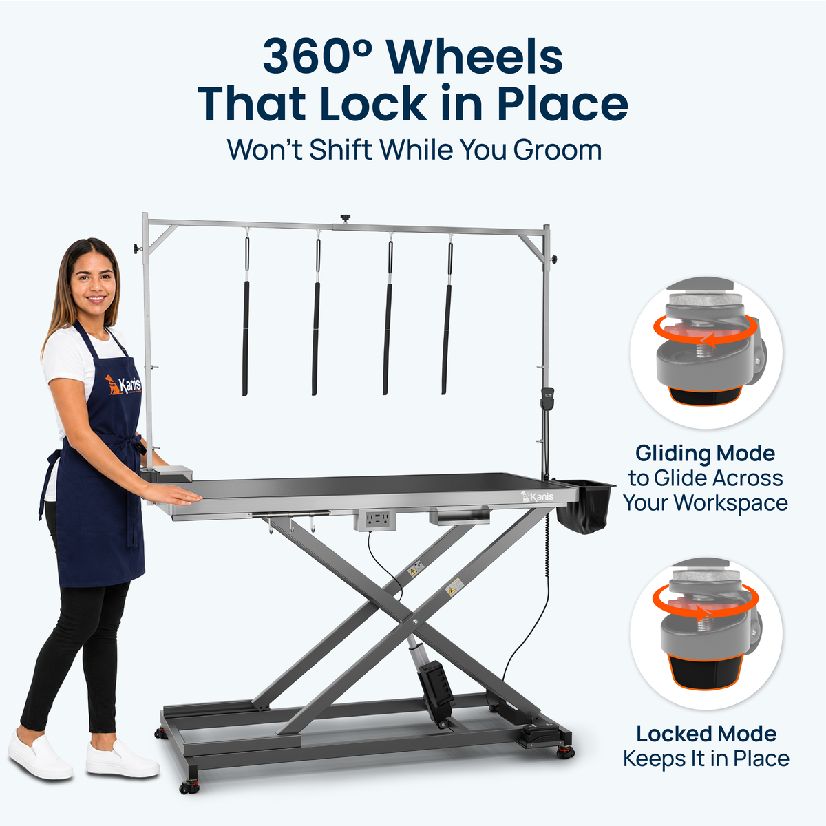 KANIS - Professional Electric Dog Grooming Table
