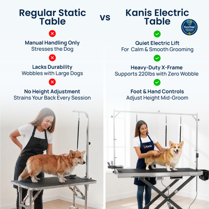 KANIS - Professional Electric Dog Grooming Table