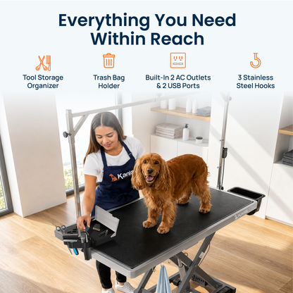 KANIS - Professional Electric Dog Grooming Table
