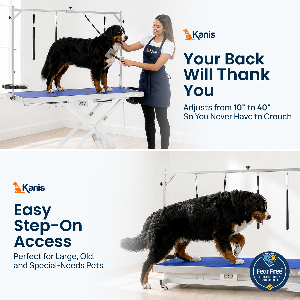 KANIS - Professional Electric Dog Grooming Table