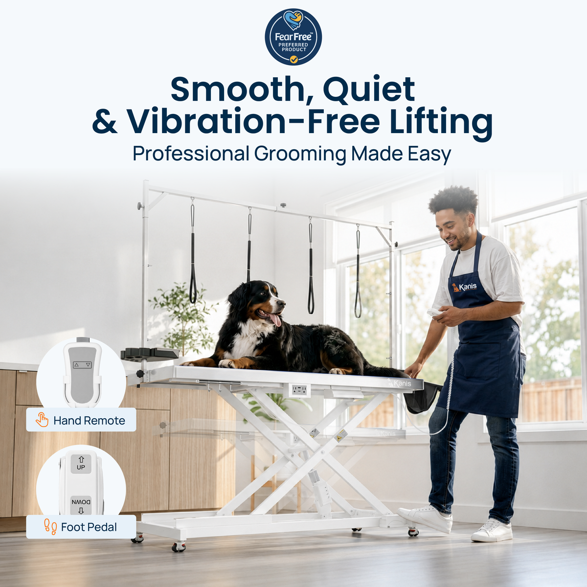 KANIS - Professional Electric Dog Grooming Table