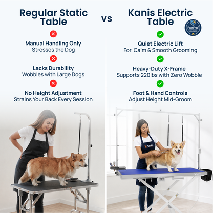 KANIS - Professional Electric Dog Grooming Table