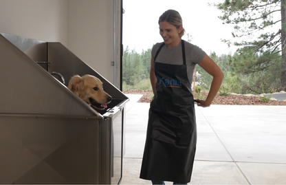 KANIS - Professional Stainless Steel Dog Bathing Station